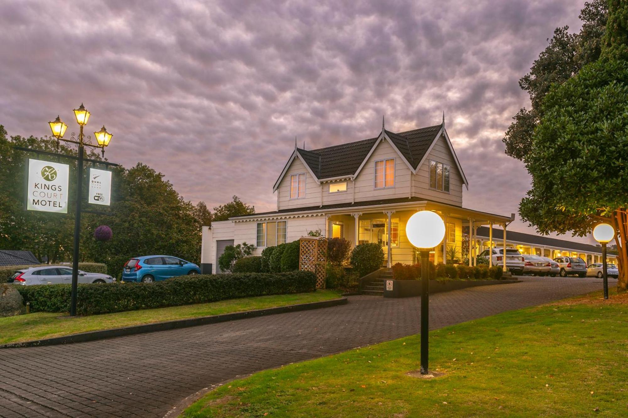 Kings Court Motel Whanganui Exterior foto
